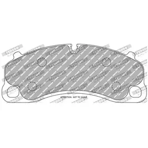 Comparateur de prix : FERODO RACING FCP4664H Jeu de plaquettes de frein DS2500