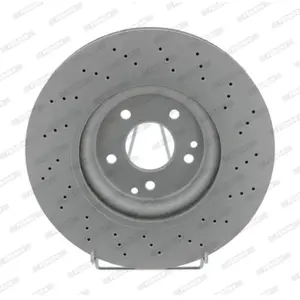 Disque de frein FERODO DDF1582C-1 avant, ventilé, perforé, 1 pièce pas cher