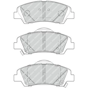 FERODO Plaquettes de frein X4 pour HYUNDAI: i10 (Ref: FDB4920) pas cher