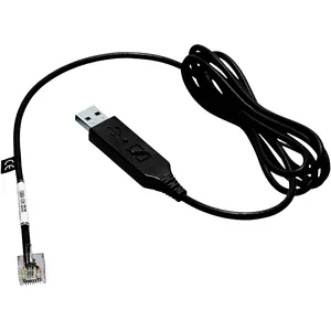 EPOS EPOS SENNHEISER CEHS-CI 02 - Adaptateur téléphone - RJ-45 mâle pour USB mâle - 1.5 m - pour IMPACT SDW 5035, 5065 pas cher