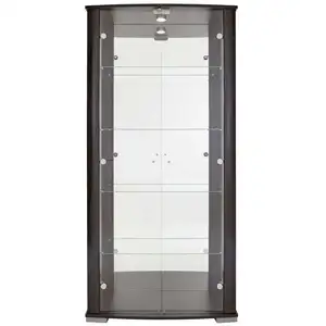 Vitrine avec serrure STELLA 2 coloris noirVendu parconforama