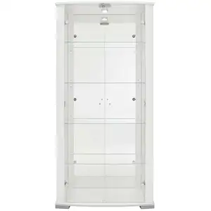 Vitrine avec serrure STELLA 2 coloris blancVendu parconforama