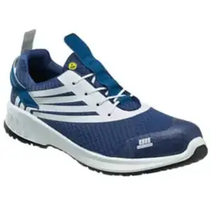 STEITZ SECURA Chaussure basse CP 4400, bleu-blanc, ESD NB S1, T. 47 pas cher