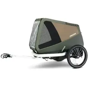 CROOZER Remorque de vélo pour chien Dog Enna Moss greenVendu paramazon
