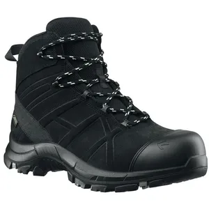 Haix Botte de sécurité BE Safety 53 mid taille 9,5 (44) noir S3 HRO HI CI WR SRC ESD EN ISO 20345 cuir nubuck pas cher