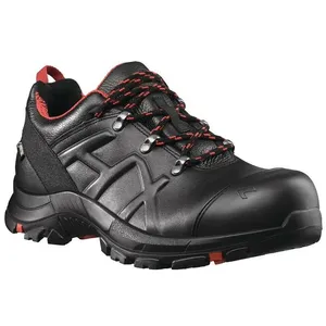 HAIX Chaussures de sécurité BE Safety 54 low Gr.11 (46) noir/rouge cuir pas cher
