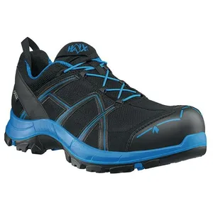 Comparateur de prix : Haix Chaussure de sécurité BE Safety 40.1 low pointure 9 (43) noire/bleue S3 HRO HI CI WR SRC EN ISO 20345 microfibre/textile