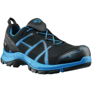 Haix Chaussure de sécurité BE Safety 40.1 low pointure 6,5 (40) noire/bleue S3 HRO HI CI WR SRC EN ISO 20345 microfibre/textile pas cher