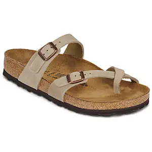 Birkenstock Femme Mayari Sandale, Marron, 41 EU pas cher