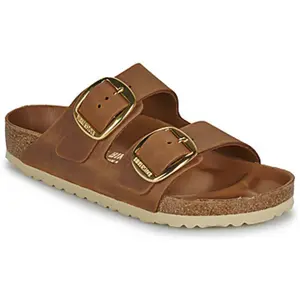 BIRKENSTOCK Claquettes unisexes, cognac, 39 EU pas cher