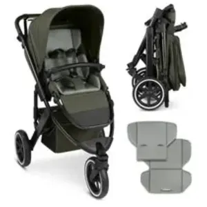 ABC DESIGN Poussette 3 roues Salsa 5 Run avocado