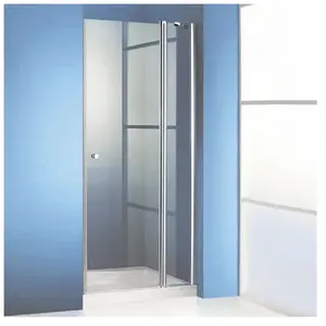HÜPPE Design pure Porte battante, avec élément fixe, pour niche, pour ...