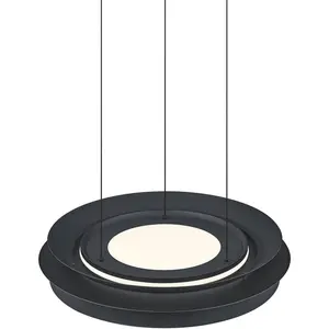 HELL Suspension LED Lys, noir, Ø 45 cm, CCT, télécommandeVendu parluminaire