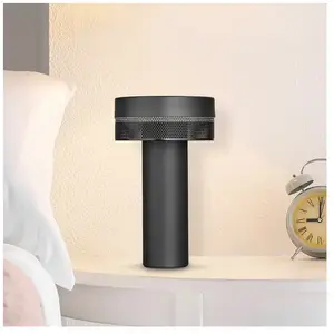HELL Lampe à poser LED rechargeable, hauteur 24cm, noir pas cher