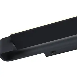 HELL Applique LED Box, pivotante, noire pas cher