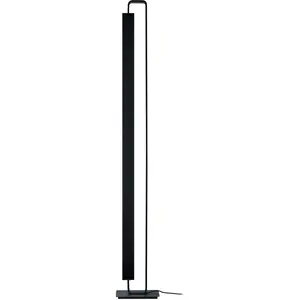 HELL Lampadaire LED Box, pivotant, noir