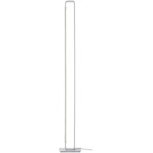 HELL Lampadaire LED Box, pivotant, alu anodisé