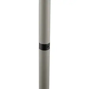 HELL Lampadaire LED Evolo CCT, taupe