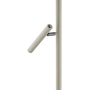 HELL Lampadaire LED Streak, à 2 lampes, dim, sableVendu parluminaire