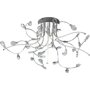 HELL CRYSTAL Plafonnier, LED, 70326/540-02, pas cher