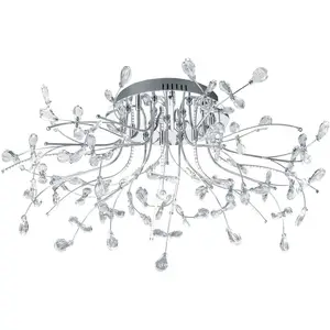 HELL CRYSTAL Plafonnier, LED, 70327/770-02, pas cher