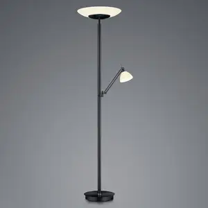 HELL Lampadaire LED Findus, à 2 lampes, noirVendu parluminaire