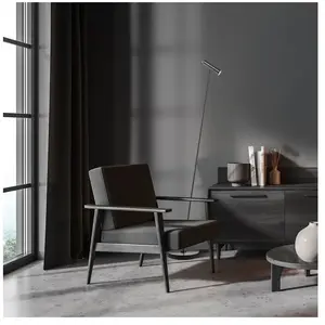 HELL Lampadaire LED Tom, dimmable, bronze