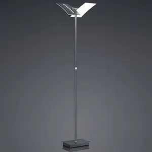 HELL DUAL Lampadaire LED 2 sources lumineuses, 60454/1-39,