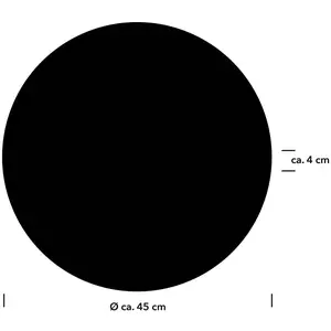 HELL Plafonnier LED Stella, anthracite, Ø 45 cm, CCTVendu parluminaire
