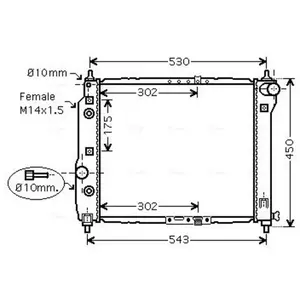 Ava Quality Cooling Radiateur pas cher