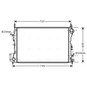 Ava Quality Cooling Radiateur pas cher