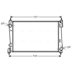 Ava Quality Cooling Radiateur pas cher