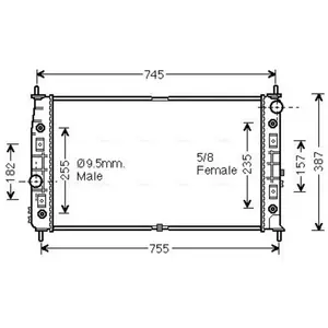 Ava Quality Cooling Radiateur pas cher