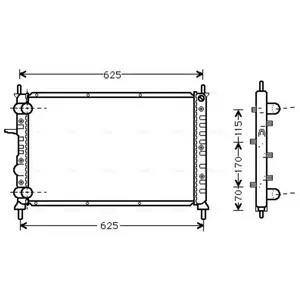 Ava Quality Cooling Radiateur pas cher