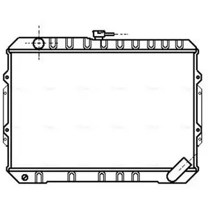 AVA Deutschland GmbH Radiateur moteur pour MITSUBISHI: Pajero, Shogun (Ref: MT2049)