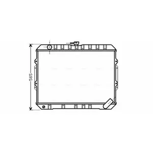 AVA Deutschland GmbH Radiateur moteur (Ref: MT2187)