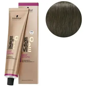 Comparateur de prix : Schwarzkopf Professional BlondMe BM Deep Toning Granite 60ml