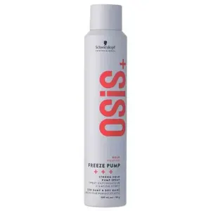 Comparateur de prix : Schwarzkopf Professional Osis+ Freeze Pump laque cheveux extra fort 200 ml