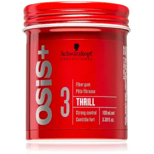 Comparateur de prix : Schwarzkopf Osis+ Texture Thrill Fibre Gum 3 x 100 ml = 300 ml