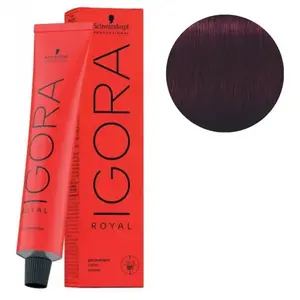 Coloration Igora Royal 5-99 châtain clair violet extra Schwarzkopf 60ML