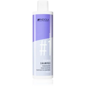 Indola Silver shampoing neutralisant les reflets jaunes 300 ml pas cher