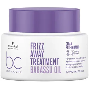 Comparateur de prix : Schwarzkopf Masque disciplinant & nourrissant - Frizz Away - Cheveux épais & frisés - 200 ml