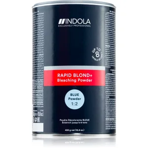 Indola Rapid BLOND+ Bleaching Powder poudre décolorante pour cheveux teinte Blue 450 g pas cher