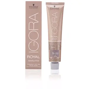 Comparateur de prix : Schwarzkopf Igora Royal Absolutes 5-50 Châtain Clair Doré 60 ML