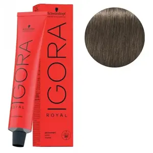 Comparateur de prix : Schwarzkopf Professional Igora Royal 7-1 Blond Moyen Cendré 60 ML