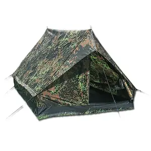 Mil-Tec Tente « mini pack super » étanche 2 places camouflage flecktarn pas cher