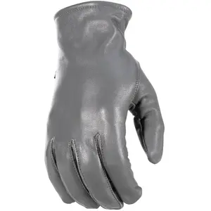 Mil-Tec BW Gants en cuir - Gris / 7 pas cher