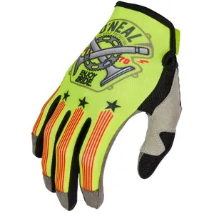 Comparateur de prix : O'NEAL Oneal Mayhem Nanofront Piston Gants de Motocross (White/Black/Red,S)