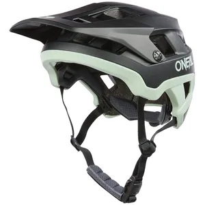 ONeal Defender Solid, Casque MTB , couleur: Mat Noir/Vert Clair , taille: XS/S/M pas cher