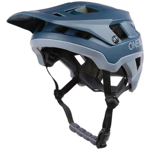 ONeal Defender Solid, Casque MTB , couleur: Mat Bleu Foncé/Gris , taille: L/XL pas cher